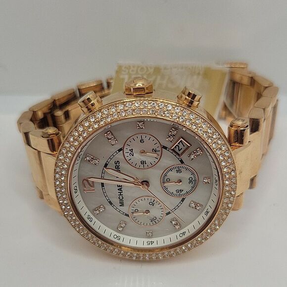 Michael Kors MK5491 Women's Stainless Steel Analog Dial Quartz Wrist Watch AM216 - Picture 7 of 11